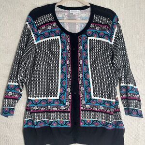 Joseph Women's Multicolor Patterned Cardigan